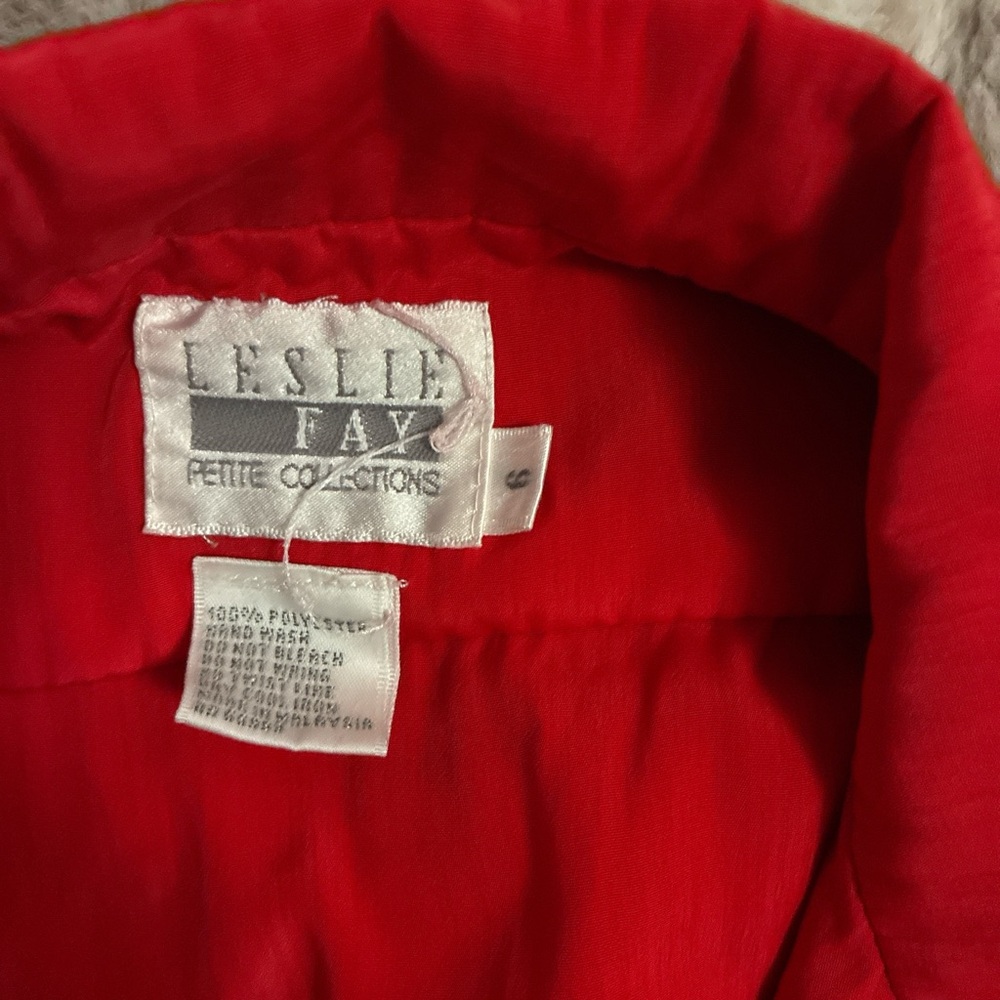 Leslie Fay Red dress